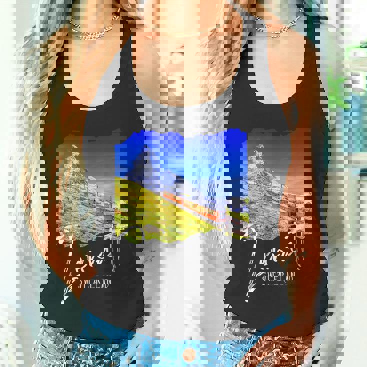 Zermatt お土産 マッターホルン ツェルマット タンクトップ