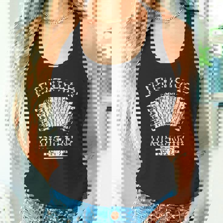 Zydecoクレオールケイジャンオペルーサルイジアナ タンクトップ