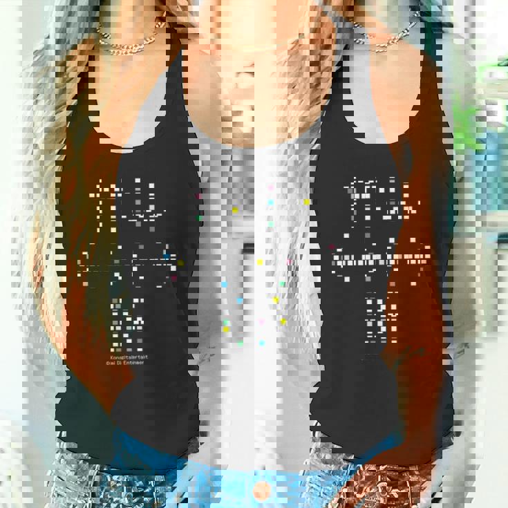 「グラディウス」上上下下左右左右ba タイル タンクトップ