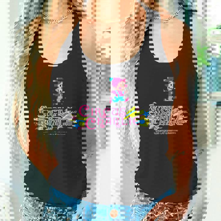 「サーカスチャーリー」ロゴ&キャラクター タンクトップ