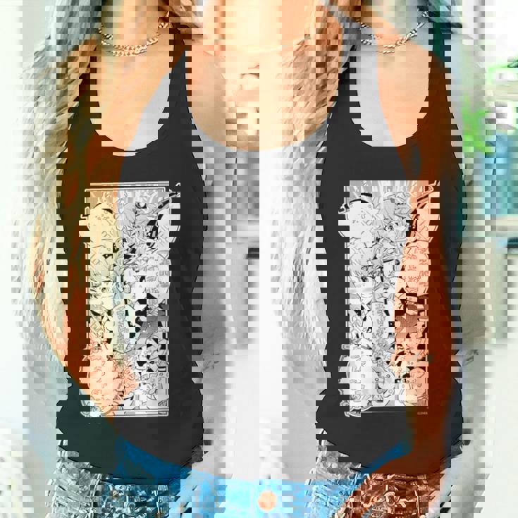 【さくらみこ】『ヤマト神想怪異譚』漫画コマtシャツ（本人セレクト 日本語） タンクトップ