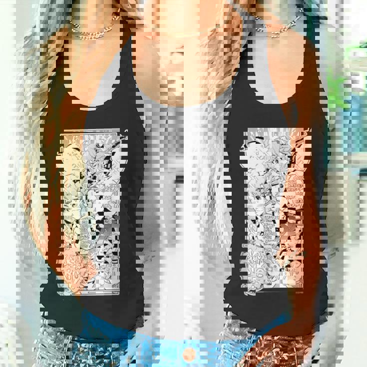 【さくらみこ】『ヤマト神想怪異譚』漫画コマtシャツ（本人セレクト 英語） タンクトップ