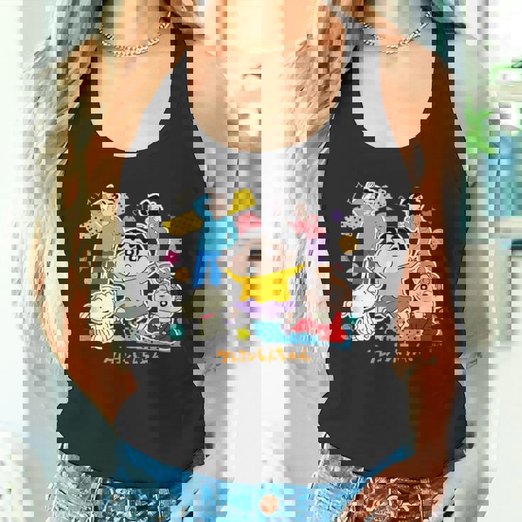 【まんが】クレヨンしんちゃん 野原一家 タンクトップ