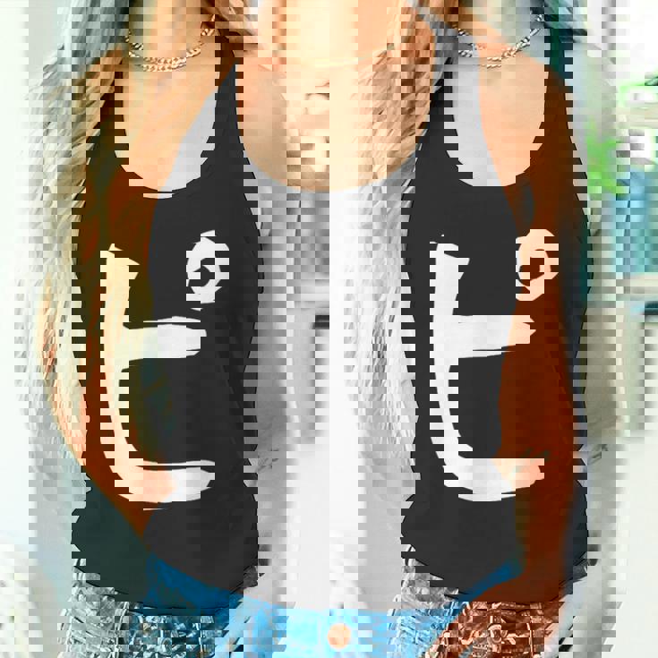 【ピ】カタカナ 一文字 可愛い 日本語 面白い おもしろ ネタ 筆文字 片仮名 五十音 文字 かっこいい ウケ狙い 毛筆 タンクトップ