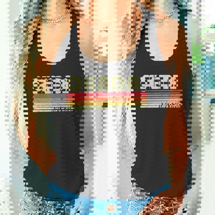 【岡田 おかだ】名前 名字 家族お揃い ギャグ ネタ ウケ狙い 贈り物 ギフト 面白い おもしろ タンクトップ