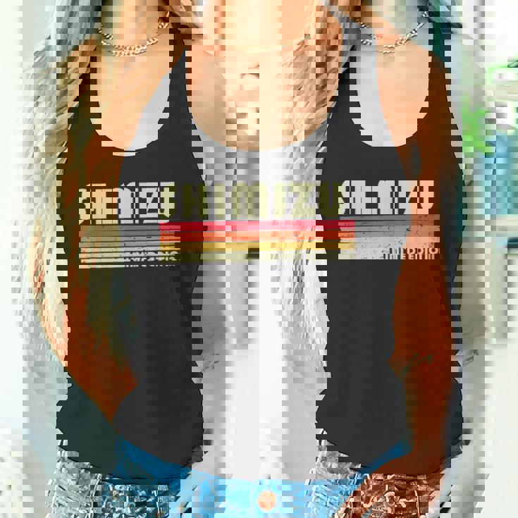 【清水 しみず】名前 名字 家族お揃い ギャグ ネタ ウケ狙い 贈り物 ギフト 面白い おもしろ タンクトップ