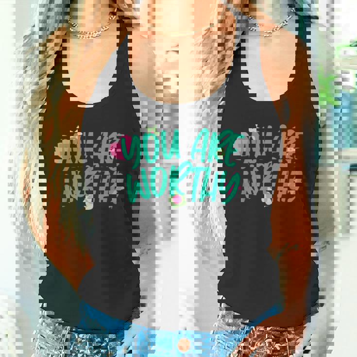 あなたはふさわしい タンクトップ