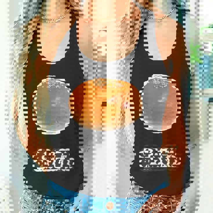 あんぱん《スイーツ ポップ》食べ物 かわいい 面白い デザイン タンクトップ