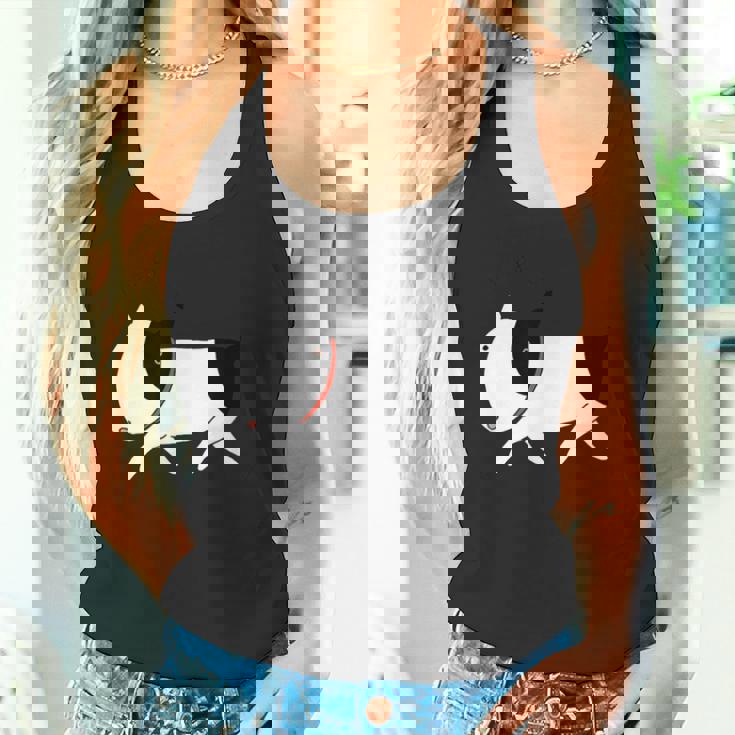 い〜ぬ 白 タンクトップ