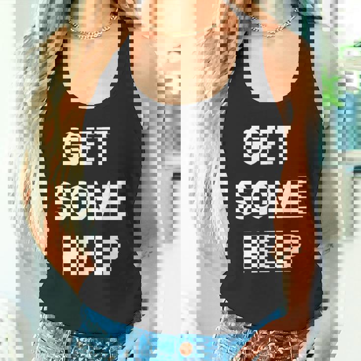 いくつかのヘルプを タンクトップ