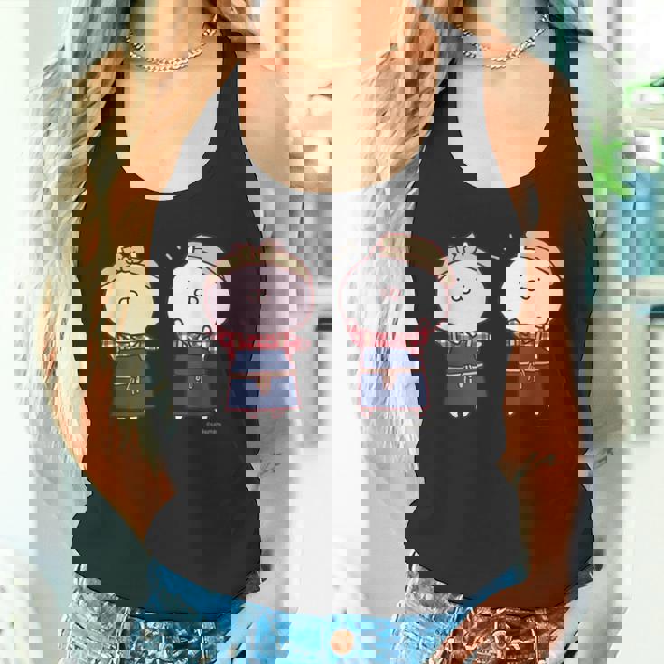 うさまる うさまるとうさこ ダークカラー タンクトップ