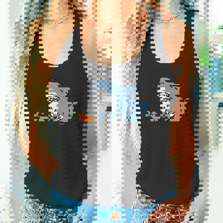 うシャぎ サメウサギ おもしろ 変な タンクトップ