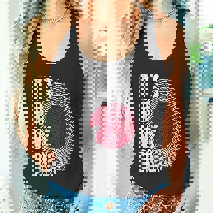 おかしな It's In My Dna 日本国旗 指紋 タンクトップ