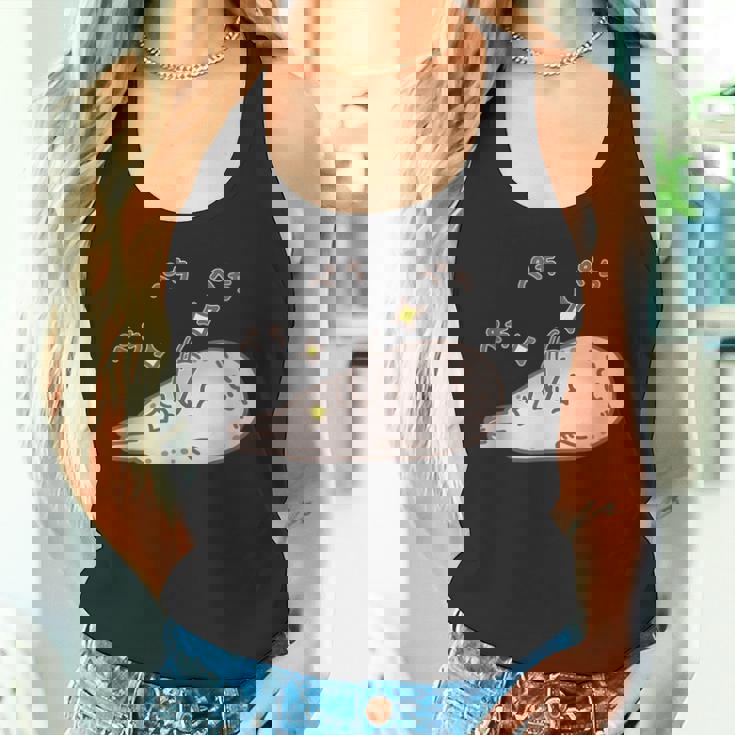 おなかをぺちぺちするアザラシちゃん おもしろ ネタ 水族館 かわいい タンクトップ