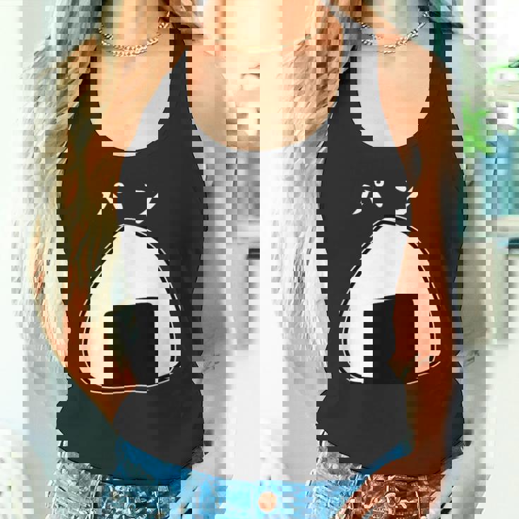 おにぎりパン パンとおにぎり：伝統とモダンの融合 タンクトップ