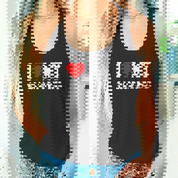 おばあちゃん大好きおばあちゃん大好き タンクトップ