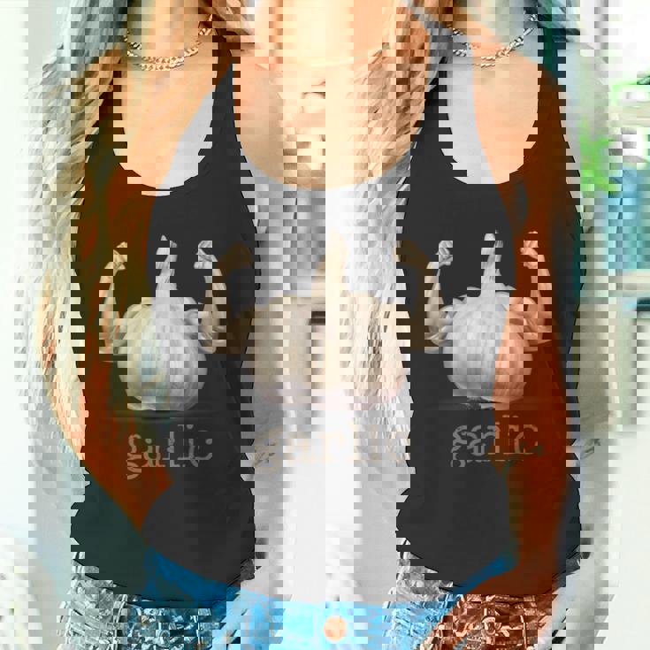 おもしろニンニクデザイン タンクトップ