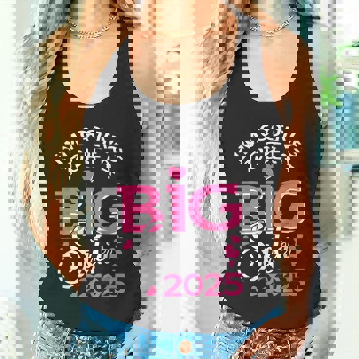 お姉さんになる 2025 妊娠のお知らせ タンクトップ