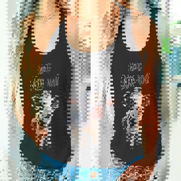 かわいい ホルスタイン 牛 の 赤ちゃん – Keep It Mooving タンクトップ