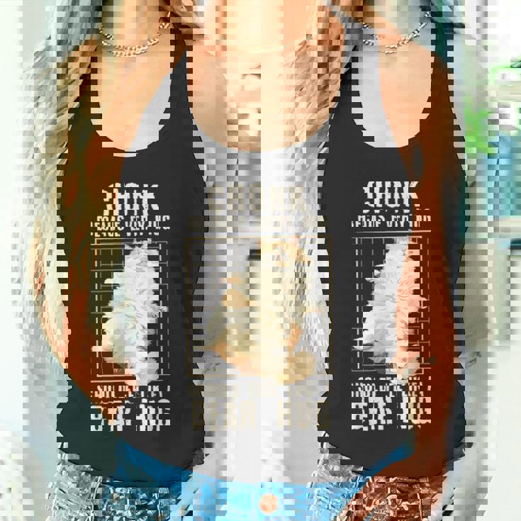 かわいい ラガマフィン 猫 面白い チョンク ぽっちゃり 猫 タンクトップ