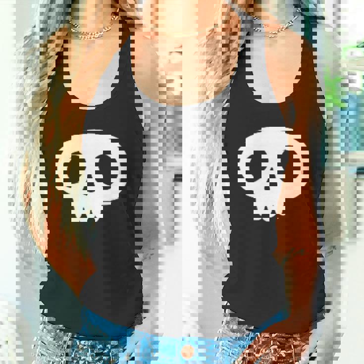 かわいいスカル タンクトップ