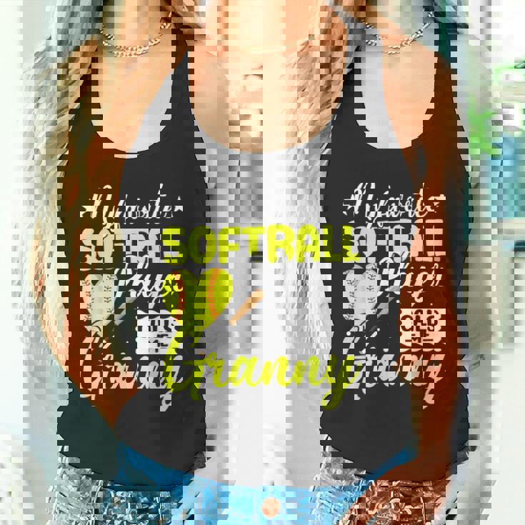 かわいいソフトボール グラニー スポーツ チームプレーヤー タンクトップ