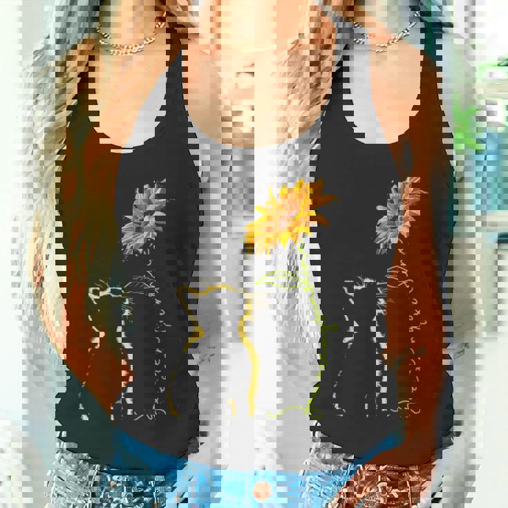 かわいい猫のシルエット 猫好き 猫飼い 猫 ネコ ねこくろねこ好き 面白い サプライズ ギフト にゃんこ 長袖tシャツ タンクトップ