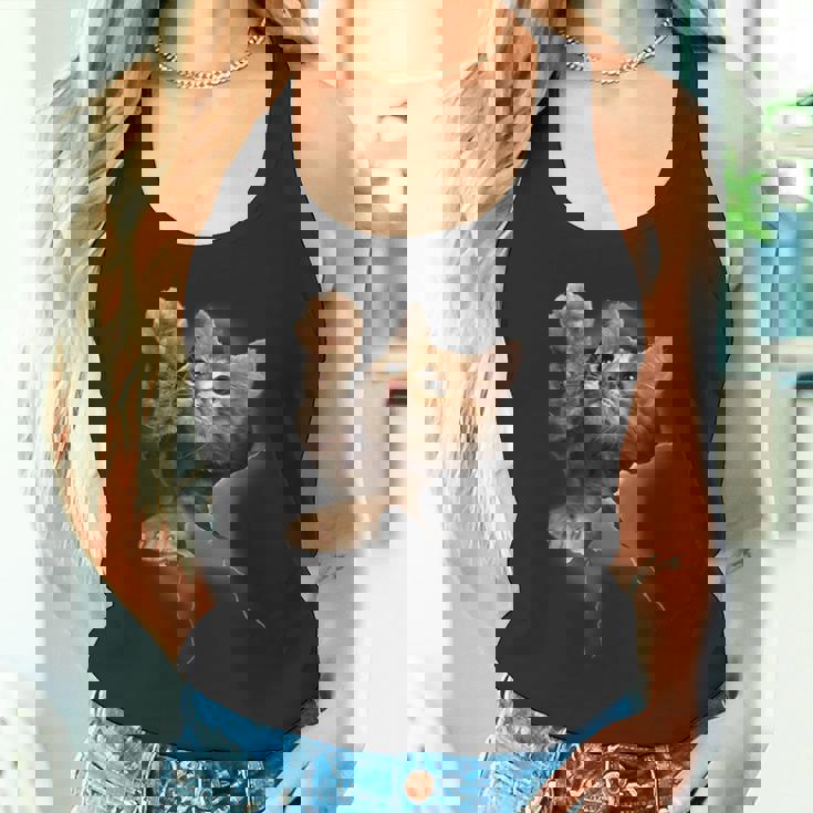 かわいい猫風 タンクトップ