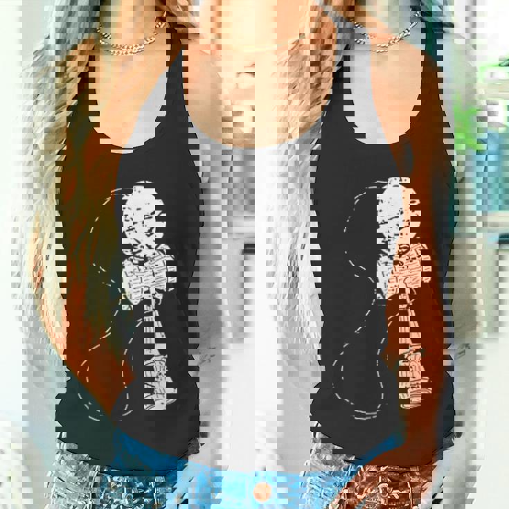 けん玉プレーヤー けん玉アパレル けん玉 トリックトレーニングギア タンクトップ