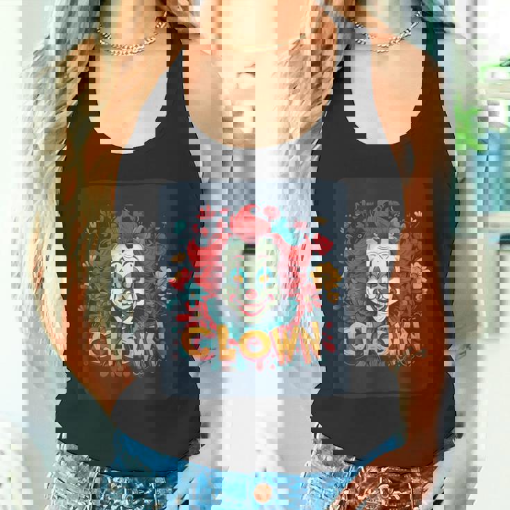 このグーフィーピエロコスチュームで一日を明るくしましょう。 タンクトップ