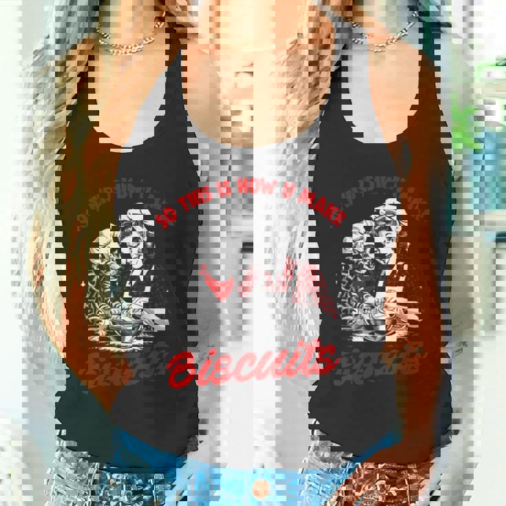 これがビスケット・キャット・ベーキング・ミーム・ニーディングの作り方です タンクトップ