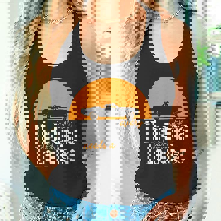 すべてのテルマにはルイーズが必要-ベストフレンズ タンクトップ