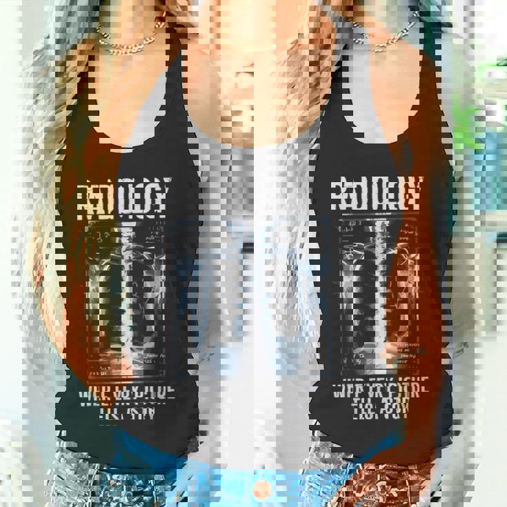 すべての写真が物語を語る放射線科医 タンクトップ