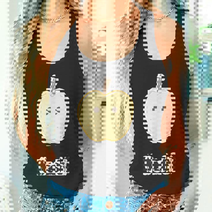 なし 梨 Nashi【変なtシャツ屋さん】秋 果物 ゆるくて かわいい 面白い イラスト タンクトップ