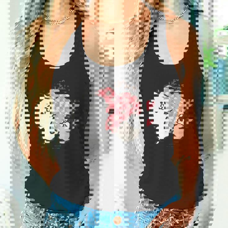 ねこぺん日和 ハート タンクトップ