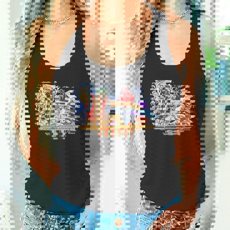 ねぶたデザイン ミナト タンクトップ