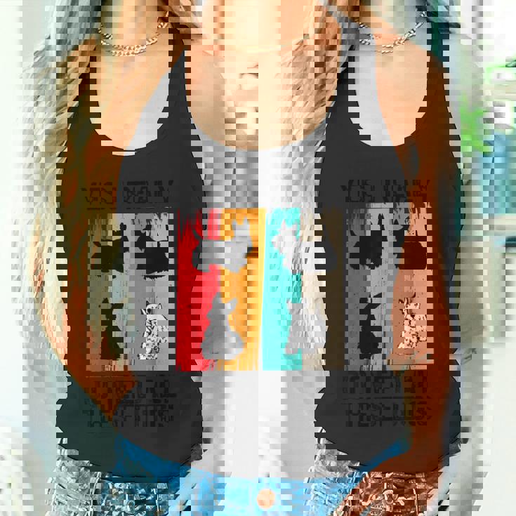 はい、これらすべての犬が本当に必要です スコッティ スコティッシュ テリア タンクトップ