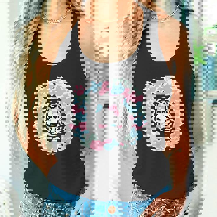 びーえするるる【Bsテレ東公式】カモフラージュ柄tシャツ（ブラック） タンクトップ