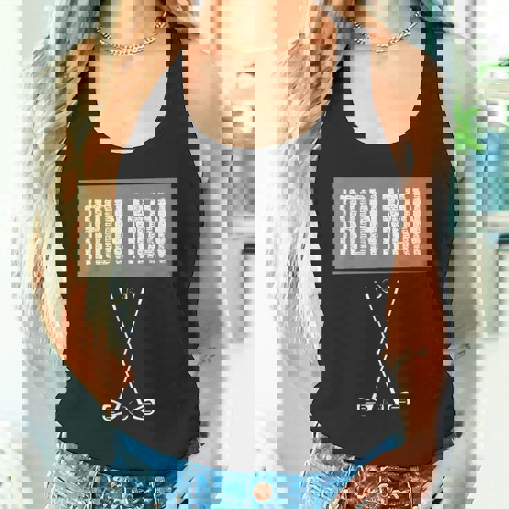 アイアンマンゴルフ愛好家のためのゴルフ愛好家 タンクトップ