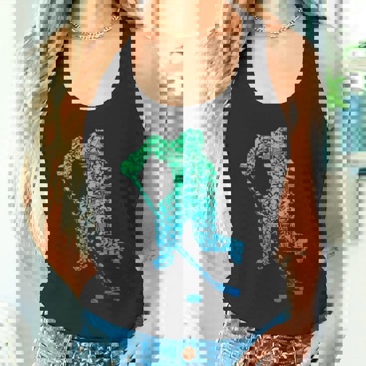 アイスホッケー選手ユースメンズキッズボーイズ 長袖tシャツ タンクトップ