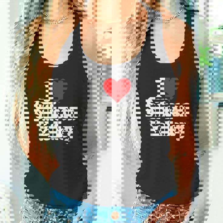 アイラブハートシリコンバレーv カリフォルニア タンクトップ