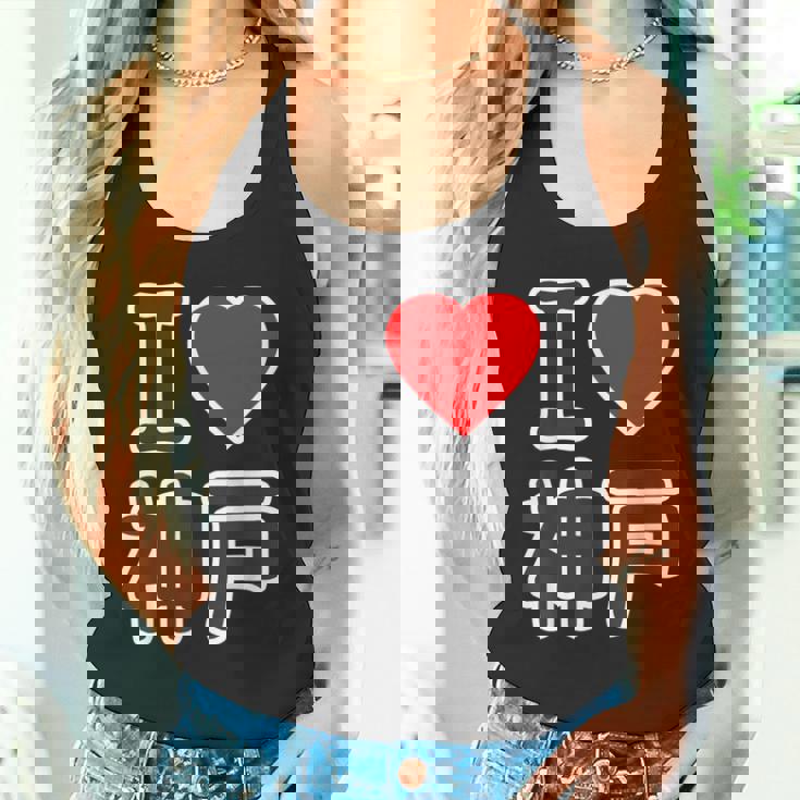 アイラブ・神戸（兵庫県）（I Love ハート）Big 大きな文字【47都道府県】ジモtティ お土産 面白い タンクトップ