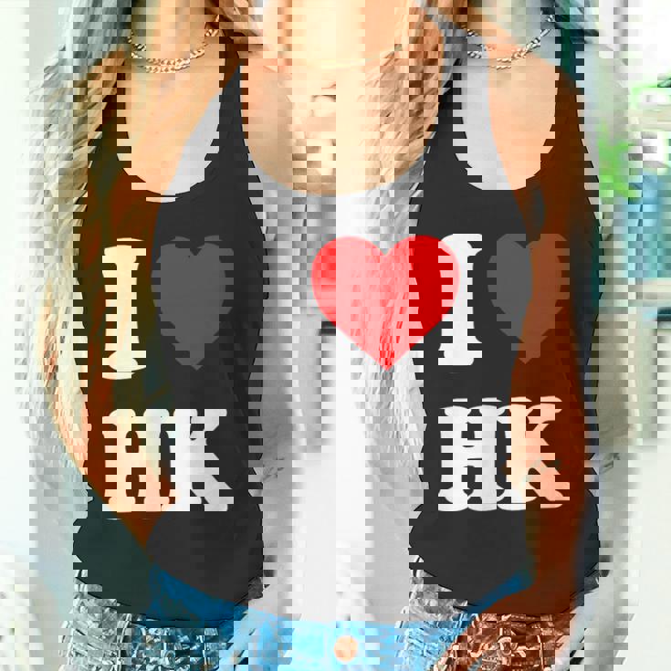 アイ・ラブ Hk アイハート香港 タンクトップ