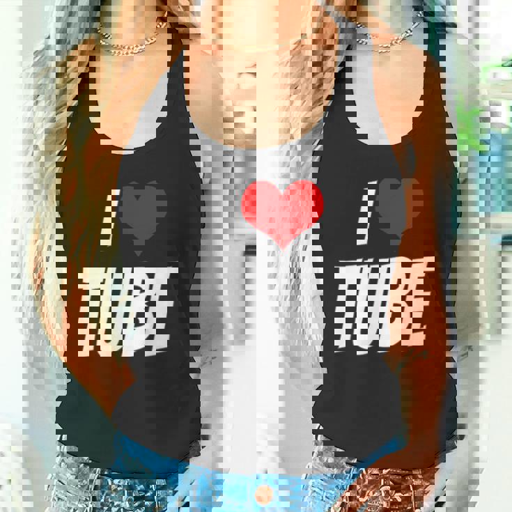 アイ・ラブ・チューブ・ハート タンクトップ