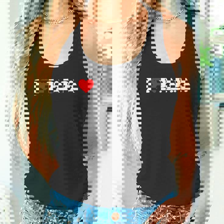 アイ・ラブ・パパ タンクトップ