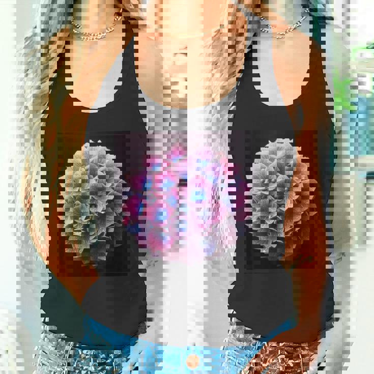 アジサイのようなアジサイの花 タンクトップ