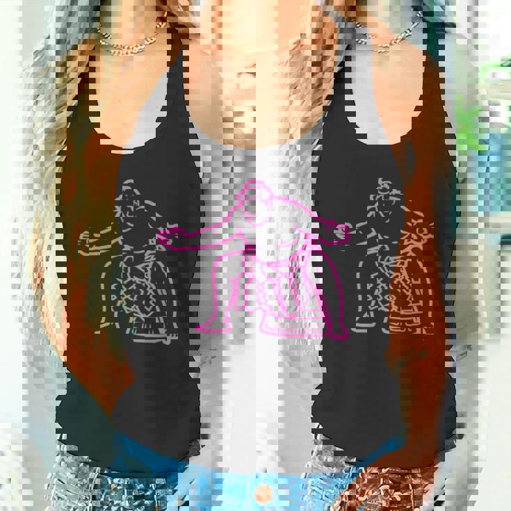 アスレチック相撲インスピレーションシルエット タンクトップ