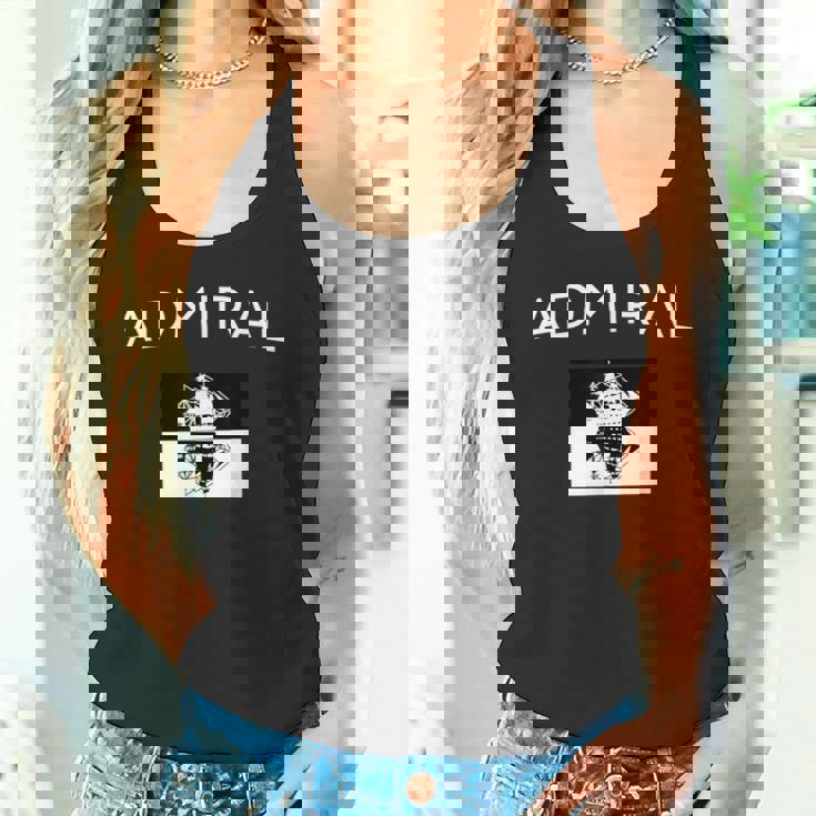 アドミラル ヴィンテージ レトロ 面白い 帆船 ギフト タンクトップ