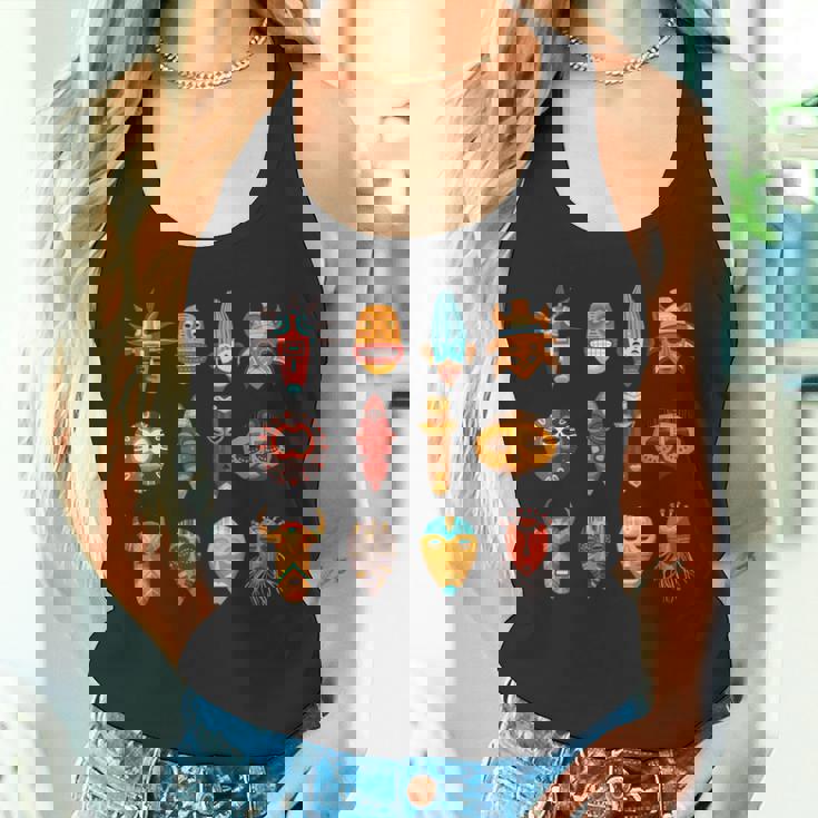 アフリカンマスクアート Blm タンクトップ