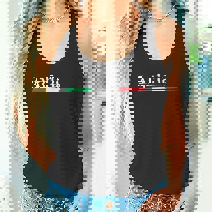 アプリリアチッタイタリアーナバンディエーライタリアマリエッタ タンクトップ